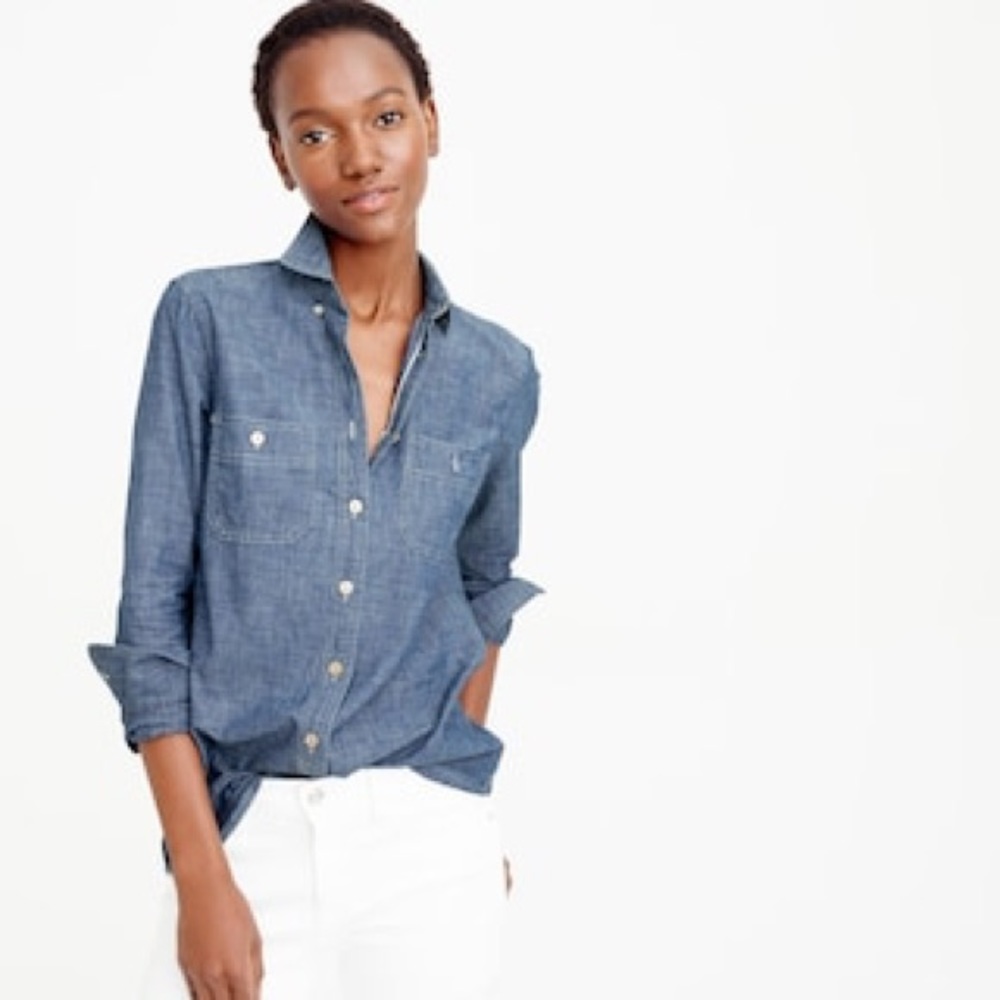 NEW Jcrew Chambray Shirt